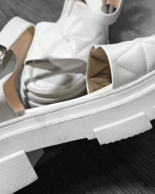 Sandalias Prada - Blanco 39 (Yayita)