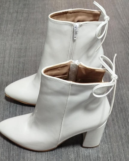 Botas Bubali - Blanco Charol 39 (Yayita)