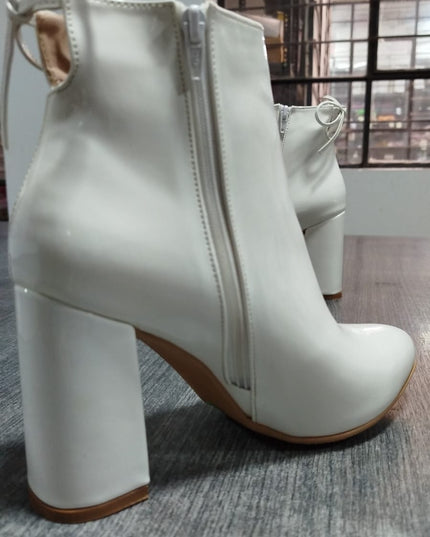 Botas Bubali - Blanco Charol 39 (Yayita)