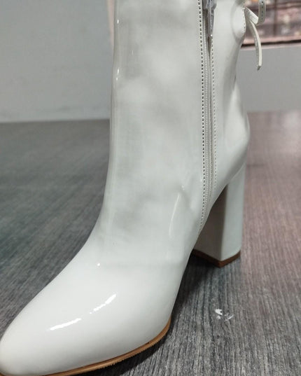 Botas Bubali - Blanco Charol 39 (Yayita)