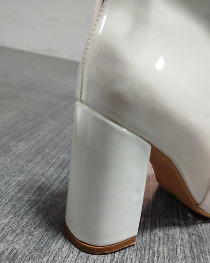 Botas Bubali - Blanco Charol 39 (Yayita)