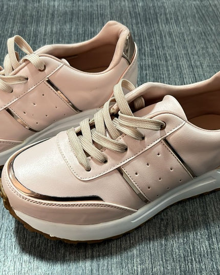 Zapatilla Edessa - Palo Rosa 35 (Yayita)