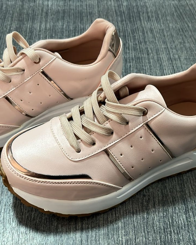 Zapatilla Edessa - Palo Rosa 35 (Yayita)