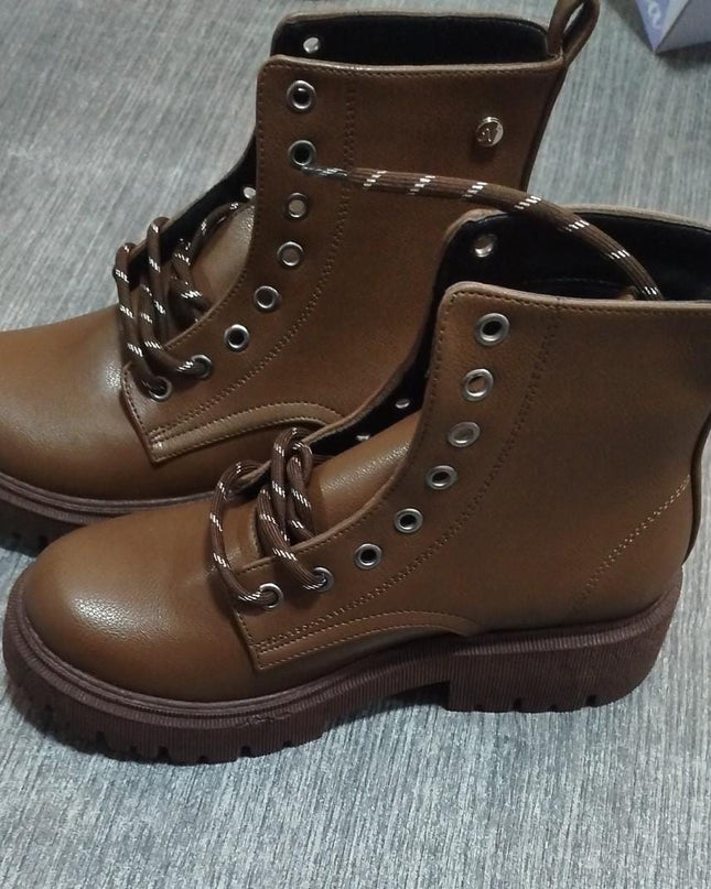 Botas Madelinne - Marrón 36 (Yayita)