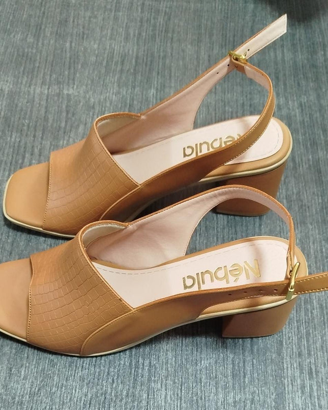 Sandalia Mili  - Camel 38 (Yayita)