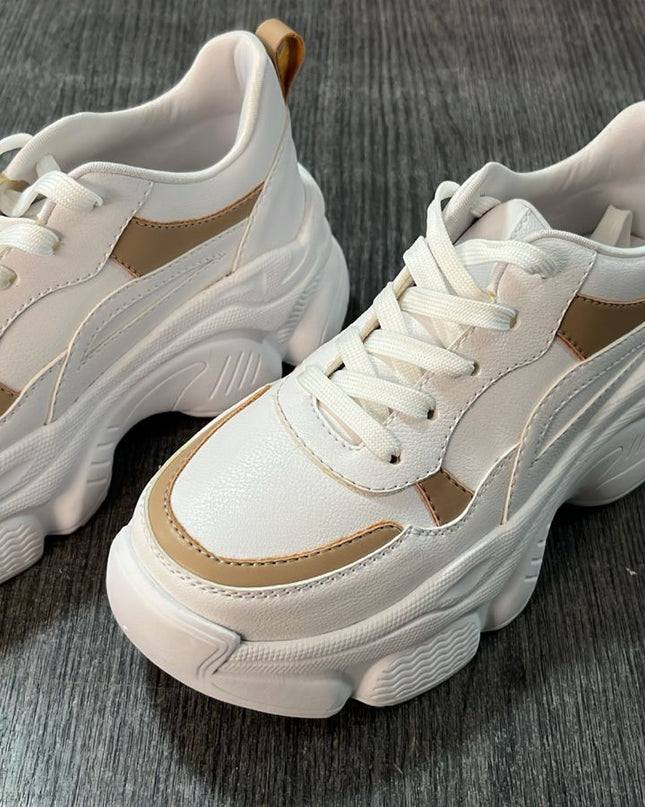 Zapatilla Yozena - Beige 35 (Yayita)