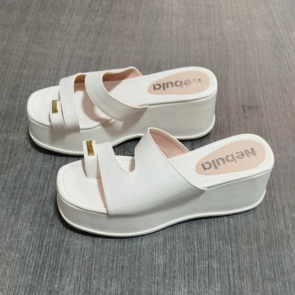 Sandalias Casuales Mujer Mimi - Blanco 39 (Yayita)