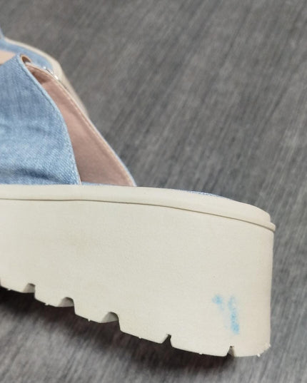 Sandalias Jovinah - Denim 37 (Yayita)