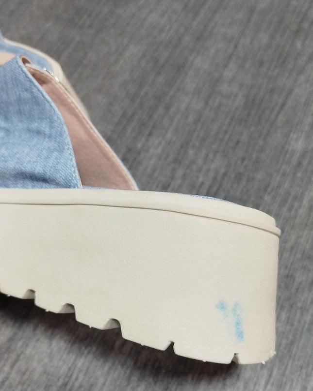 Sandalias Jovinah - Denim 37 (Yayita)