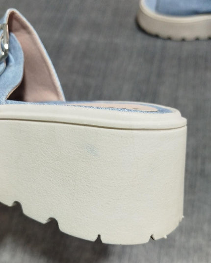 Sandalias Jovinah - Denim 39 (Yayita)