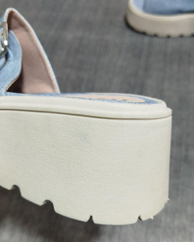 Sandalias Jovinah - Denim 39 (Yayita)