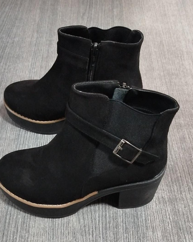 Botines Bucarest - Negro 36 (Yayita)