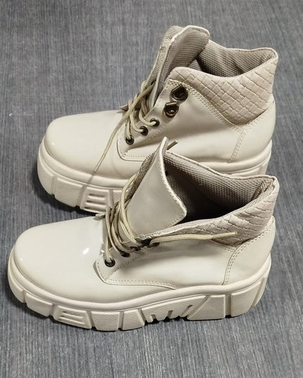 Botas Denizli - Nude Charol 36 (Yayita)