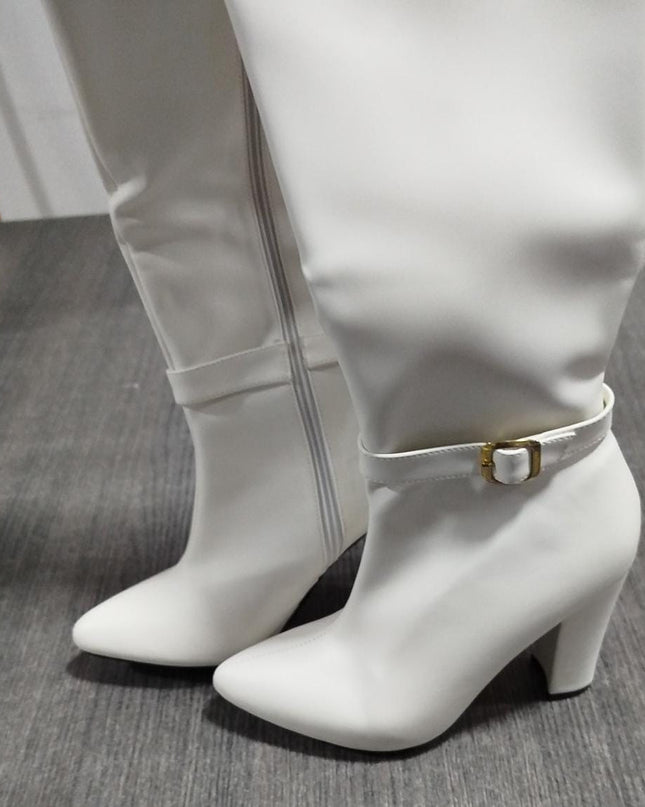 Botas Samalut - Blanco 36 (Yayita)