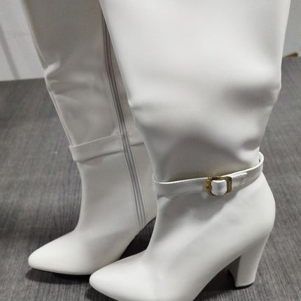 Botas Mujer Samalut - Blanco 35 Yayita)