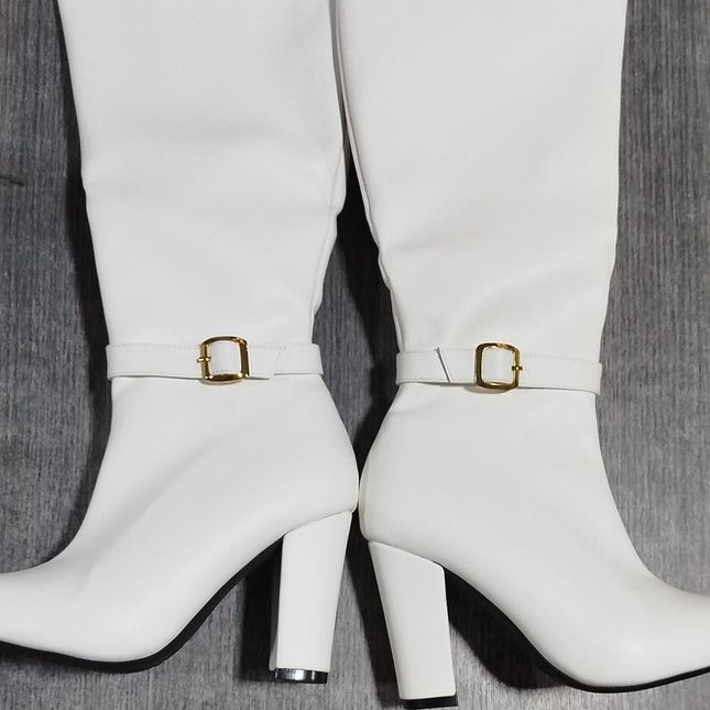 Botas Mujer Samalut - Blanco 35 Yayita)
