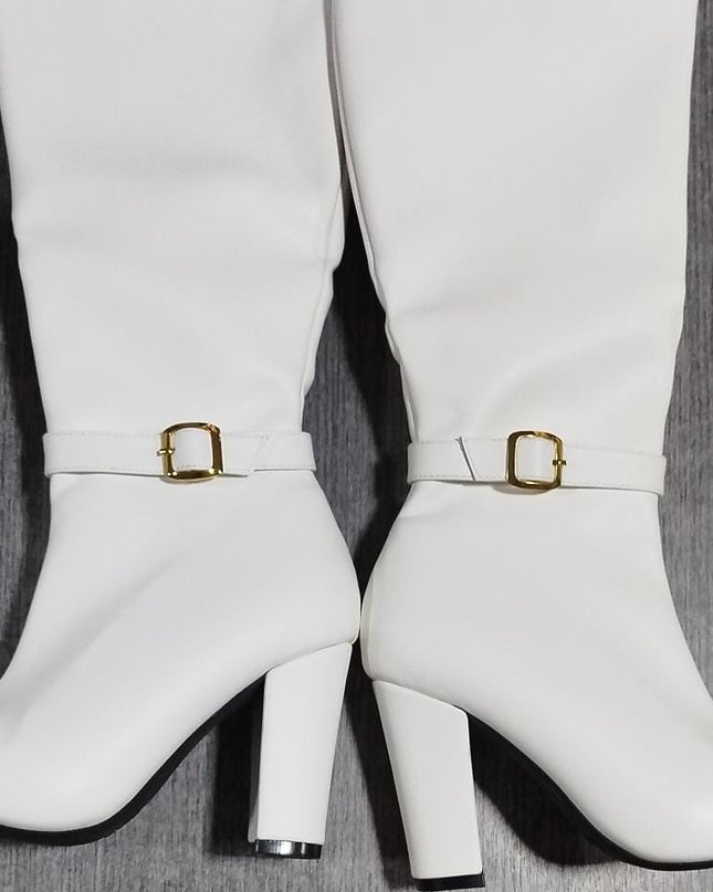 Botas Samalut - Blanco 35 Yayita)