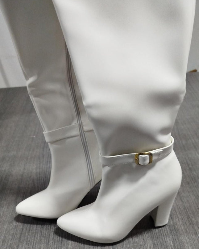 Botas Samalut - Blanco 37 (Yayita)