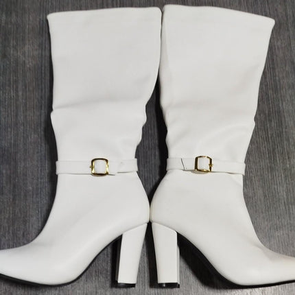 Botas Mujer Samalut - Blanco 37 (Yayita)