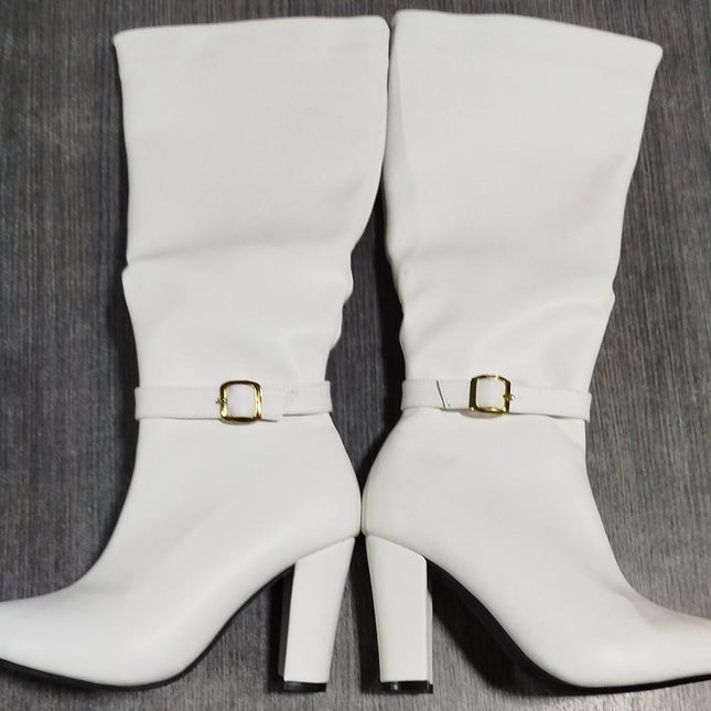 Botas Mujer Samalut - Blanco 37 (Yayita)