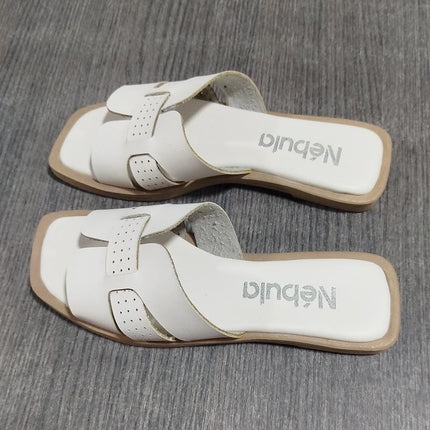 Sandalias Casuales Mujer  Bremany - Hueso 35 (Yayita)