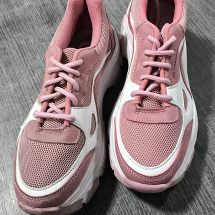 Zapatillas Urbanas Mujer Athenas - Rosado 37 (Yayita)