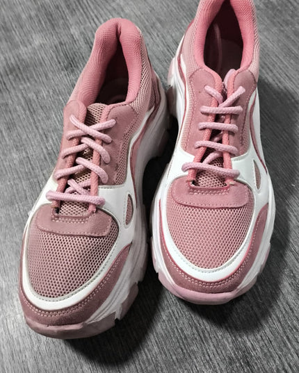 Zapatillas Urbanas Mujer Athenas - Rosado 37 (Yayita)