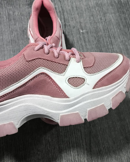 Zapatillas Urbanas Mujer Athenas - Rosado 37 (Yayita)