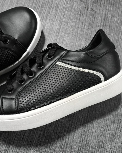 Zapatillas Urbanas Mujer Kano - Negro 35 (Yayita)