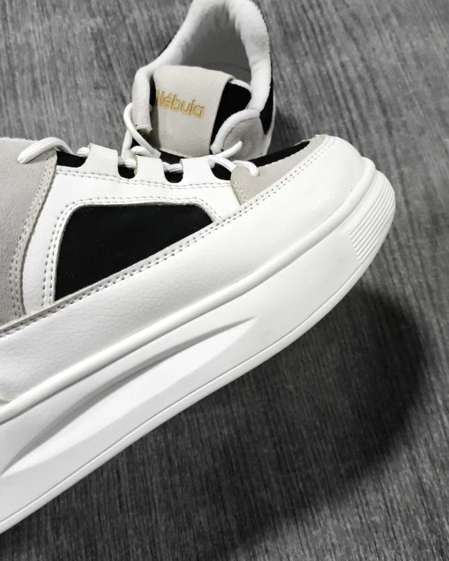 Zapatillas Urbanas Mujer amelie - blanco plateado 35 (Yayita)