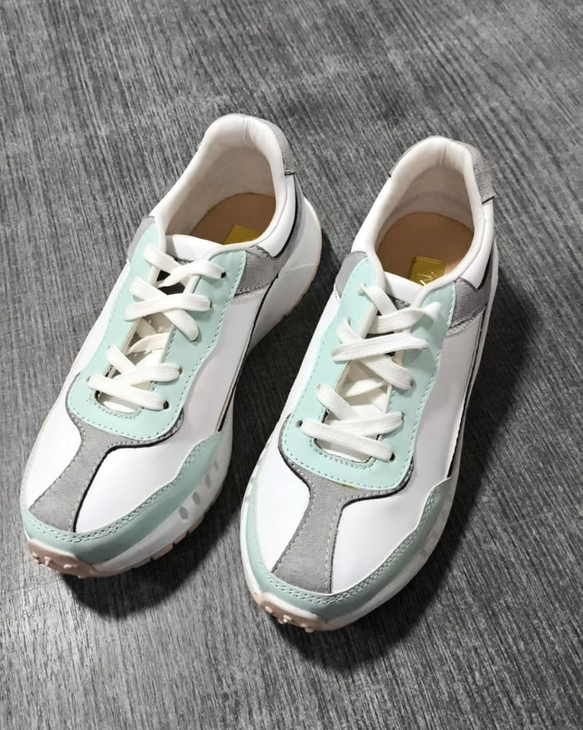 Zapatillas Urbanas Mujer Letonia - Verde 36 (Yayita)