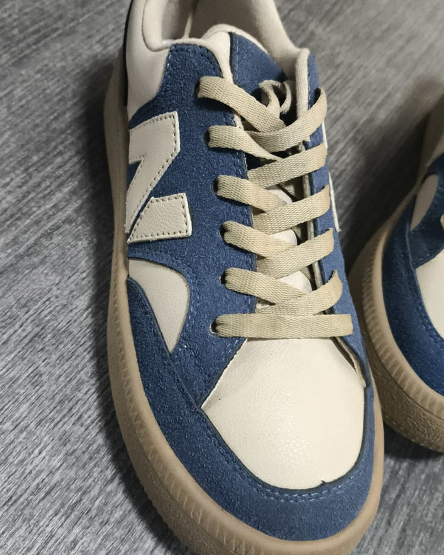 Zapatillas Urbanas Mujer Nébula 3.0 - Azul 37 (Yayita)