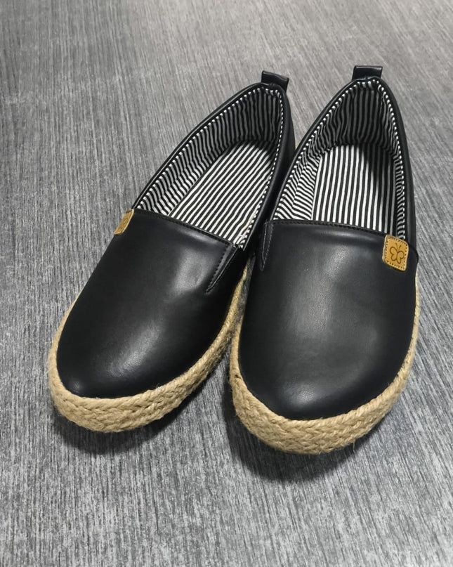 Alpargatas Mujer Belen  - Negro 35 (Yayita)