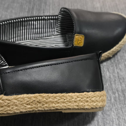 Alpargatas Mujer Belen  - Negro 35 (Yayita)