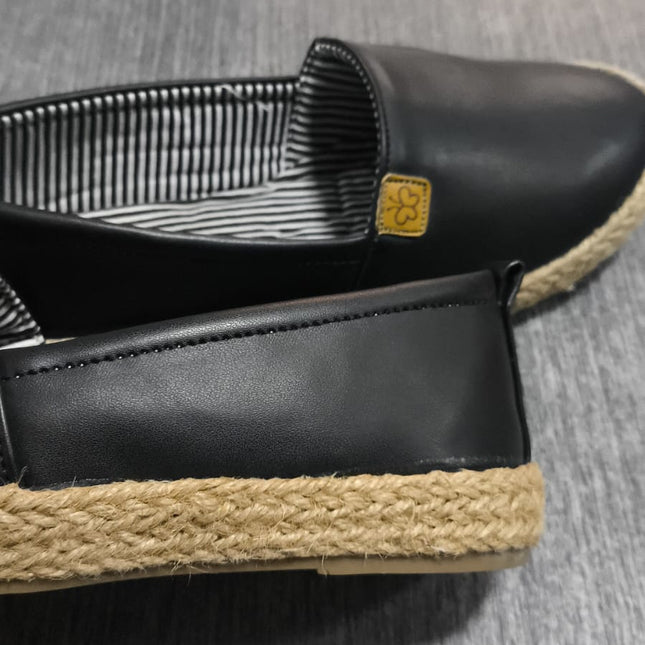 Alpargatas Mujer Belen  - Negro 35 (Yayita)