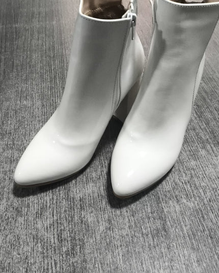 Botas Mujer Bubali - Blanco Charol 37 (Yayita)