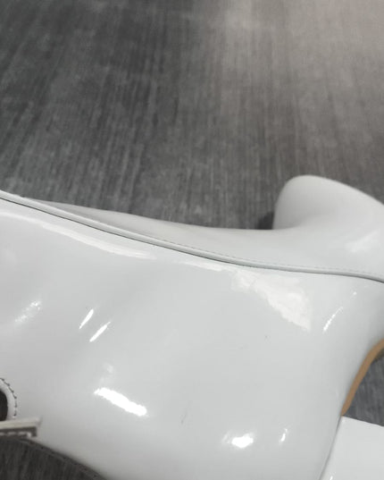 Botas Mujer Bubali - Blanco Charol 37 (Yayita)