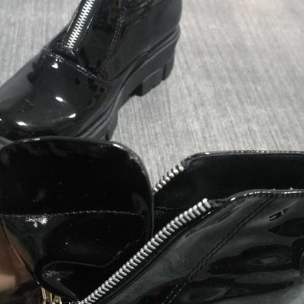 Botines Mujer Tarija - Negro Charol 38 (Yayita)