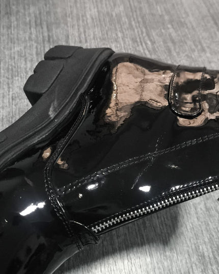 Botines Mujer Tarija - Negro Charol 38 (Yayita)