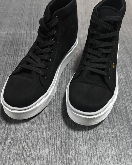 Zapatillas Urbanas Mujer Doha - Negro 38 (Yayita)