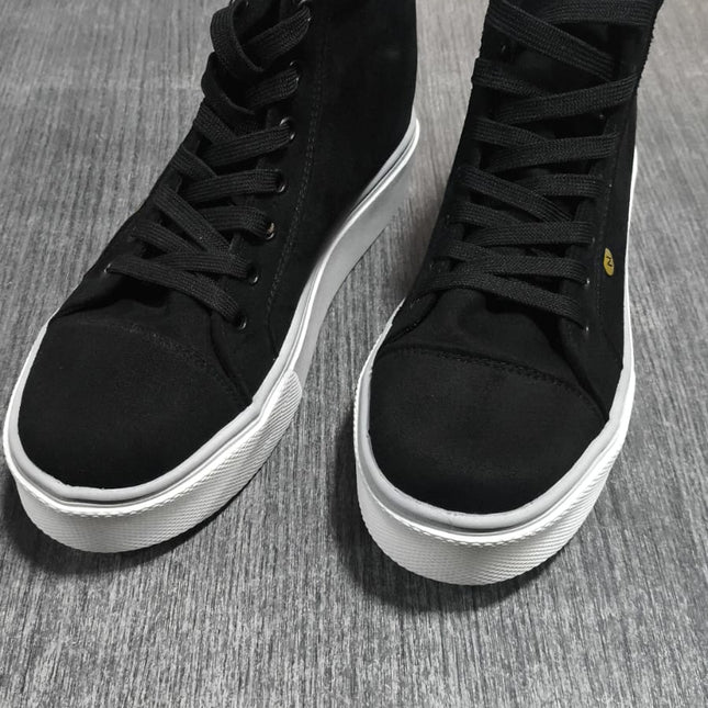 Zapatillas Urbanas Mujer Doha - Negro 38 (Yayita)