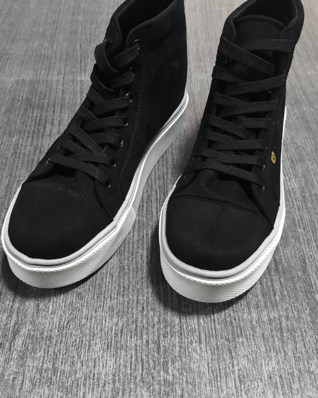 Zapatillas Urbanas Mujer Doha - Negro 38 (Yayita)