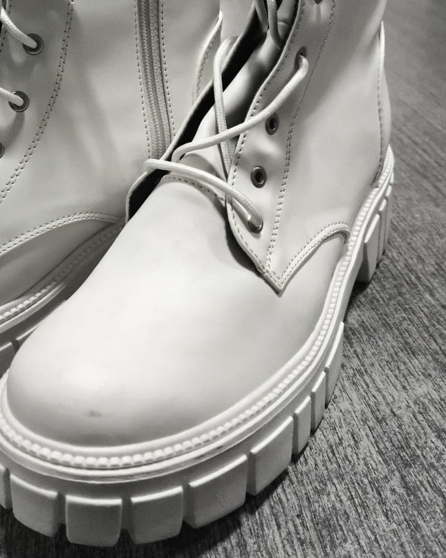 Botas Mujer Tavai - Blanco 37 (Yayita)