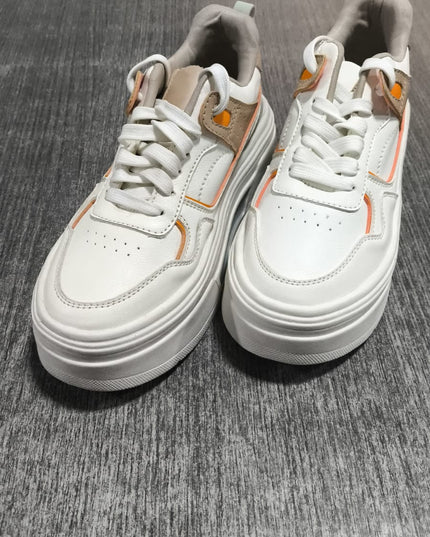 Zapatillas Urbanas Mujer Luka - Anaranjado 35 (Yayita)