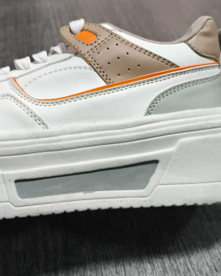 Zapatillas Urbanas Mujer Luka - Anaranjado 35 (Yayita)