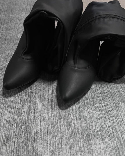 Botas Mujer Adela - Negro Latex 35 (Yayita)