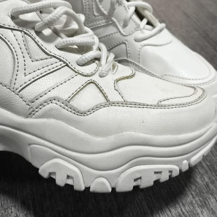 Zapatillas Urbanas Mujer Milan - Blanco 35 (Yayita)