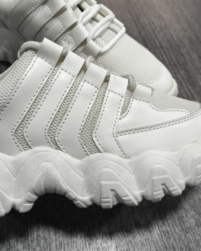 Zapatillas Urbanas Mujer Irlanda - Blanco 35 (Yayita)