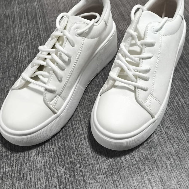 Zapatillas Urbanas Mujer Kioto - Blanco 35 (Yayita)