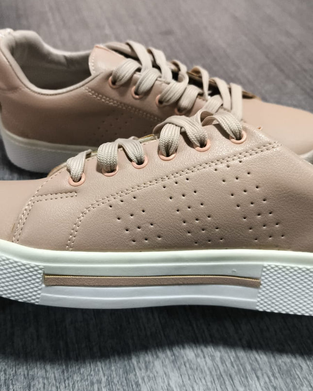 Zapatillas Urbanas Mujer Tucson - Palo Rosa 35 (Yayita)